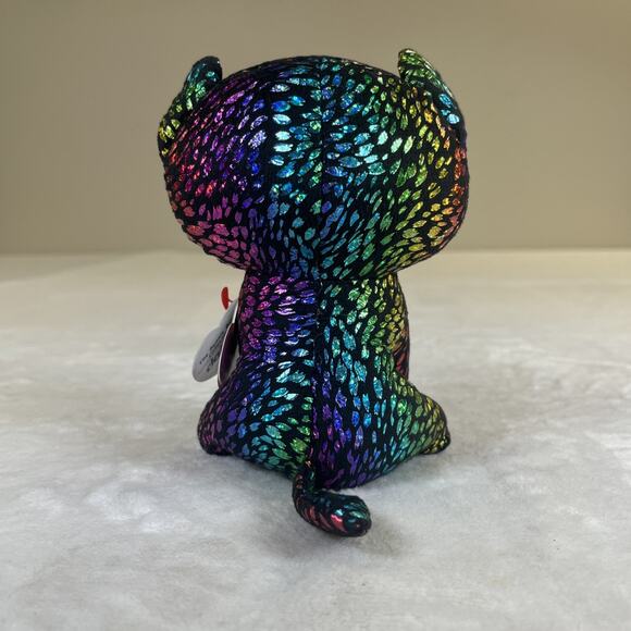 Ty Beanie Boos SPELLBOUND the Halloween Cat 6" Claire's Exclusive NEW MWMT - Picture 4 of 10